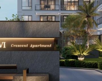 Exterior view of Lovi Crescent apartments along East Church Road